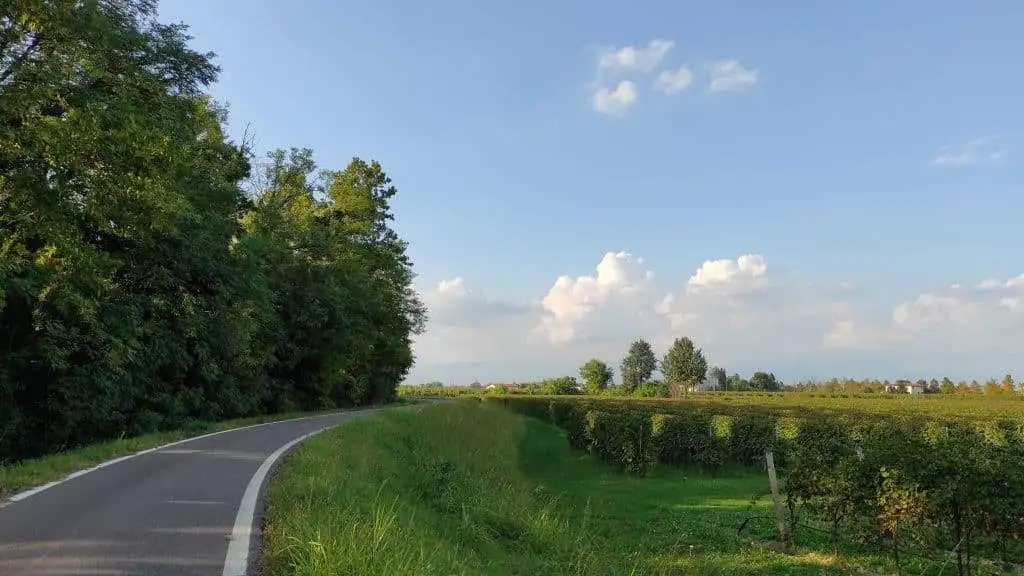 Vista itinerario Ponte di Piave